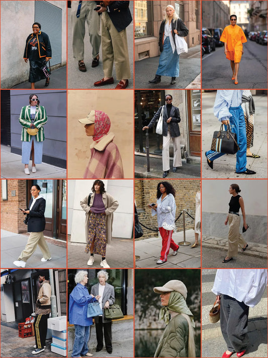 Spring Mood Board + A Denim Teague Skirt