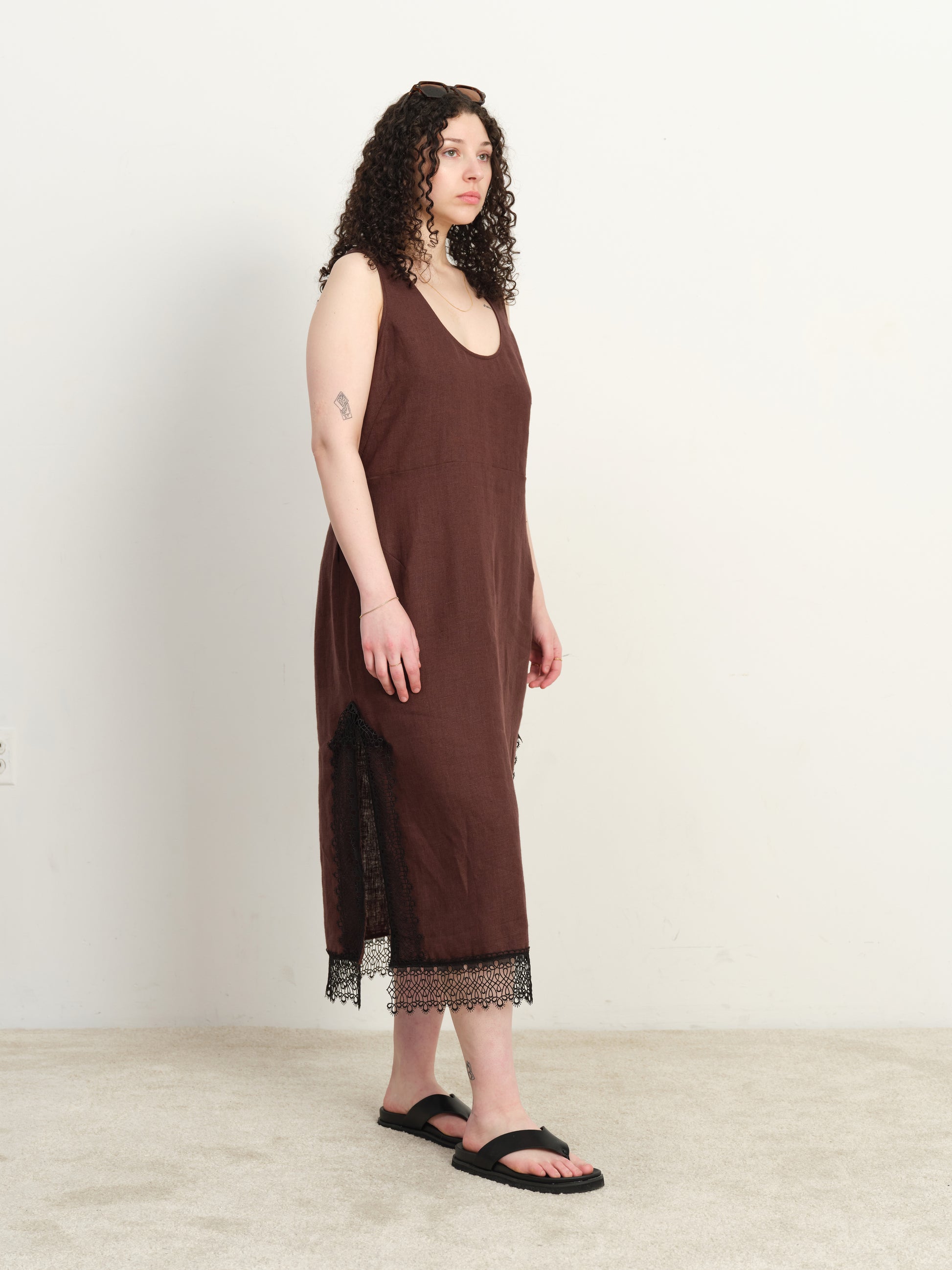 bash brown dress Jet Women's Brown Combo Maxi Dress